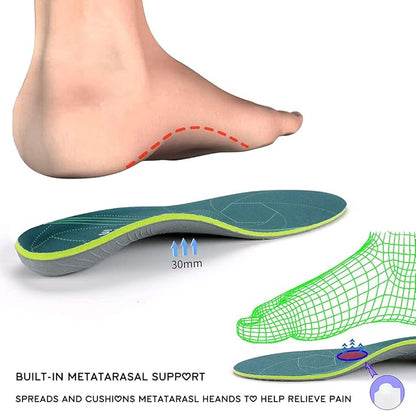 Flat Feet Template Arch Support Orthopedic Insoles