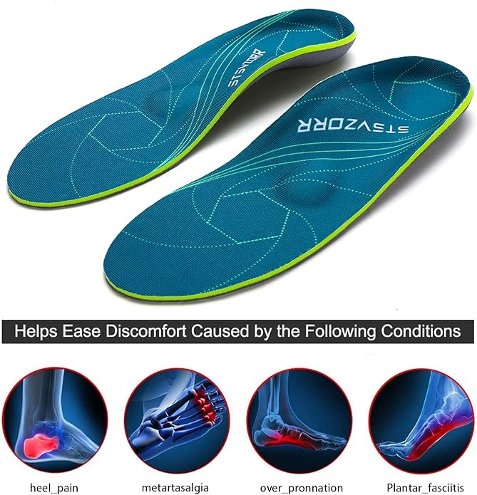 Flat Feet Template Arch Support Orthopedic Insoles