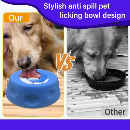 Non-Slip Base Slow Feeder Dog Bowl Ball-shaped
